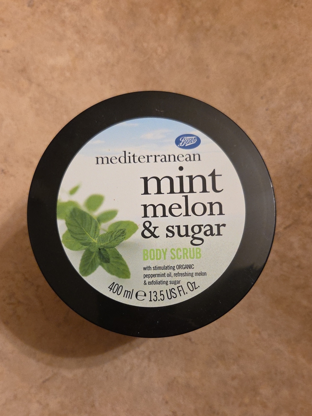 Boots Mint Melon & Sugar Body Scrub